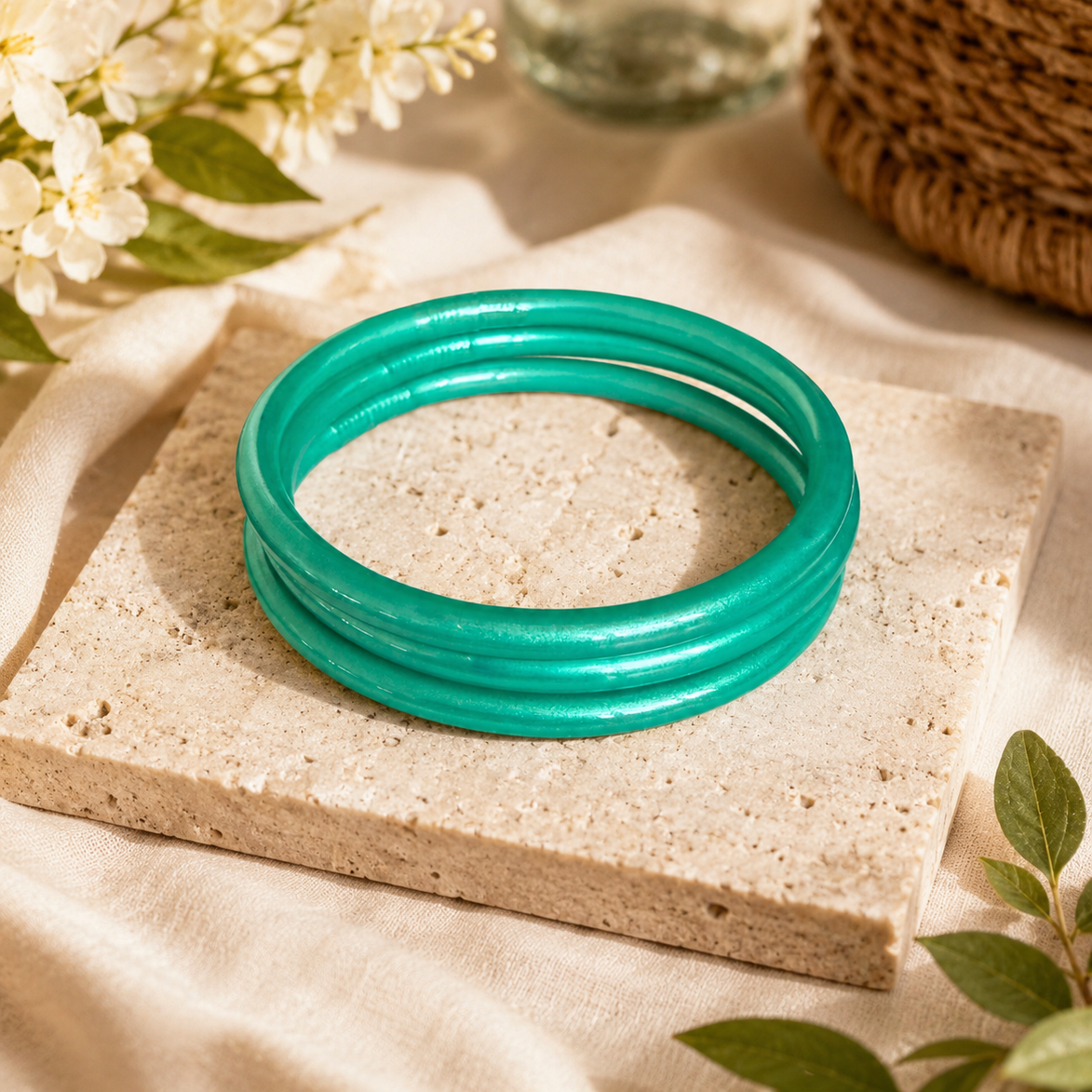 Caribbean Breeze Silicone Bangles