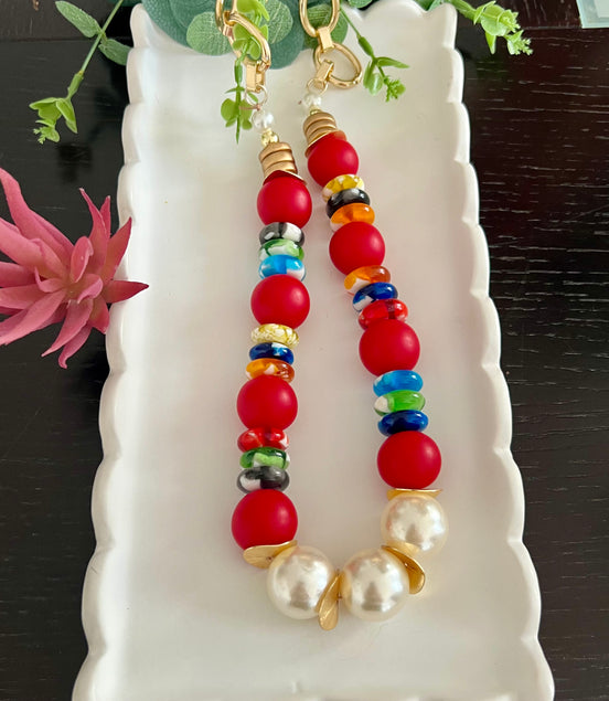 Red and Pearls