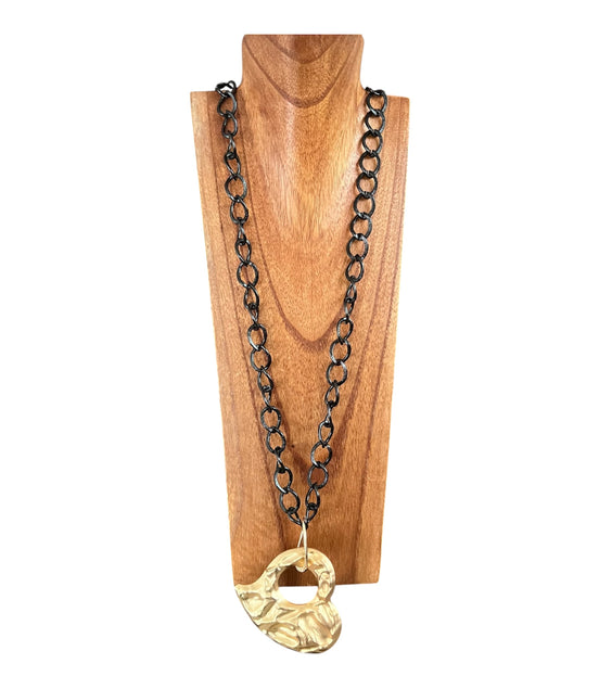 Black Elegance Necklace - Georgie Rosario Jewelry and more...