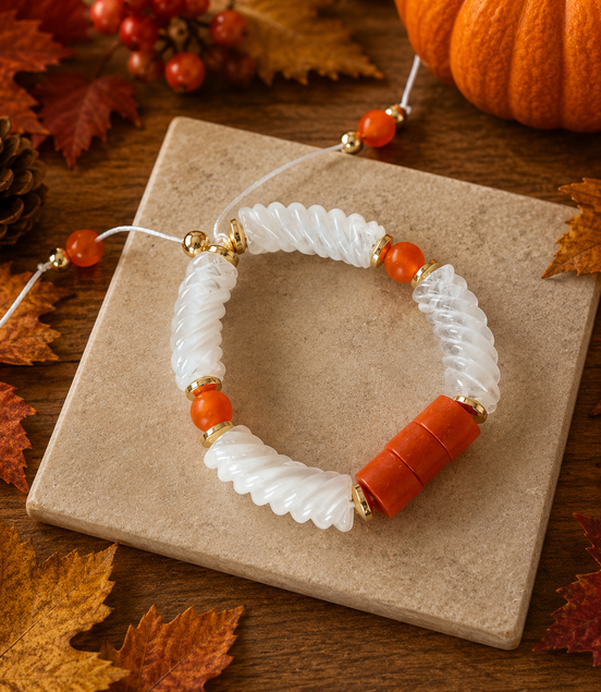 Pumpkin Bracelet - Georgie Rosario Jewelry and more...