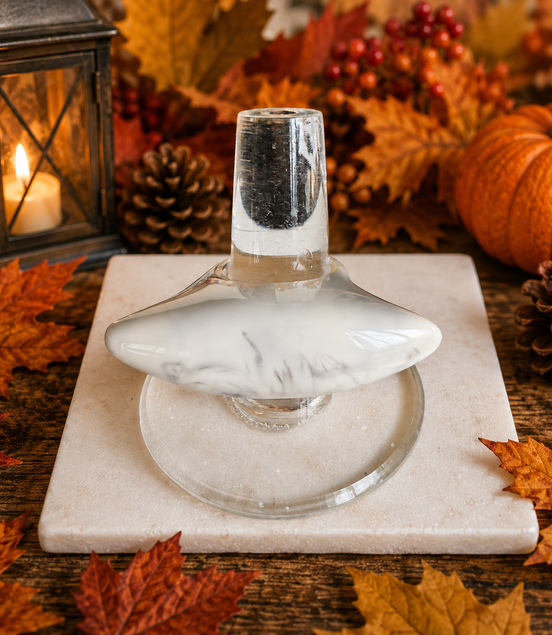 White Flame Statement Ring - Georgie Rosario Jewelry and more...