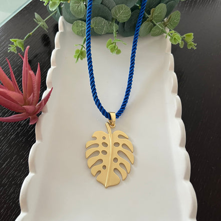 Blue and Leaf - Georgie Rosario Jewelry and more...