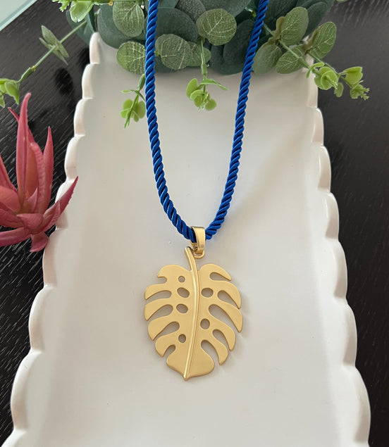 Blue and Leaf - Georgie Rosario Jewelry and more...