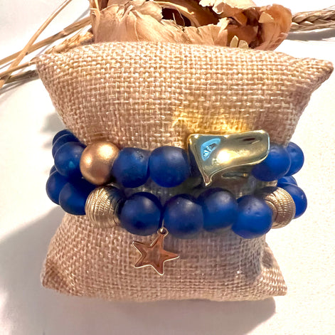 Eleanor Dark Blue Bracelets