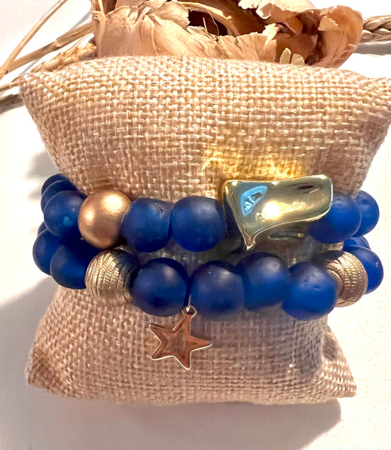 Eleanor Dark Blue Bracelets
