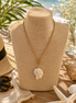 Coastal Shell Charm Choker