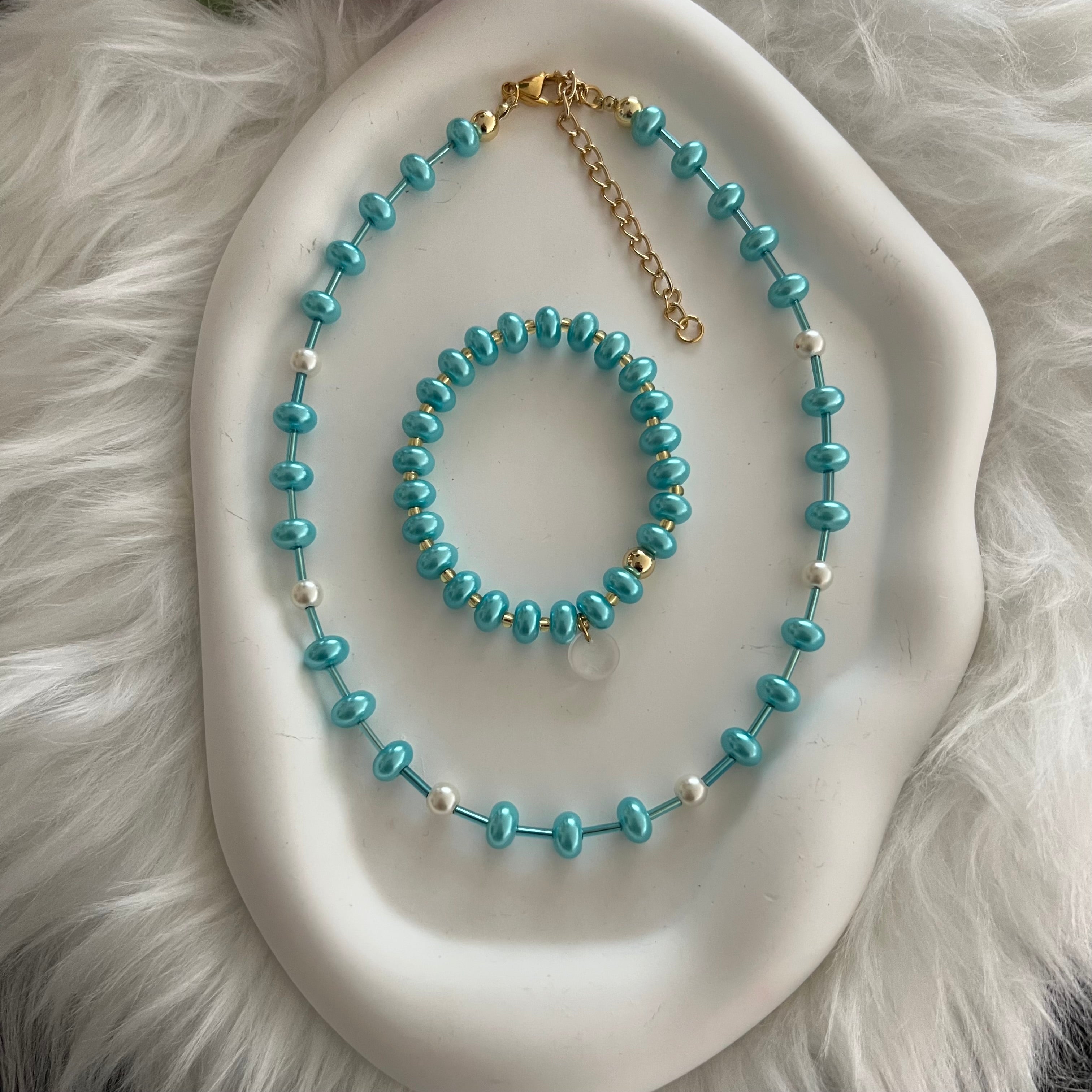 Baby Blue Brigitte Set - Georgie Rosario Jewelry and more...