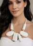 White Show Necklace - Georgie Rosario Jewelry and more...