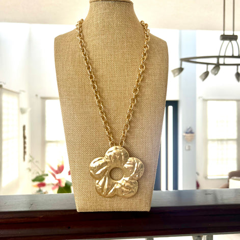 Mona Flower Necklace - Georgie Rosario Jewelry and more...