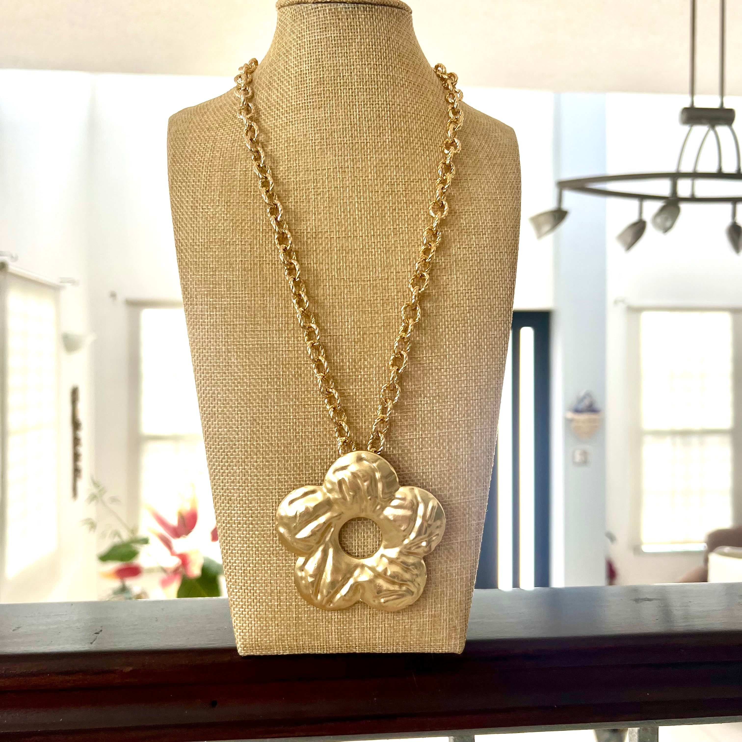Mona Flower Necklace - Georgie Rosario Jewelry and more...