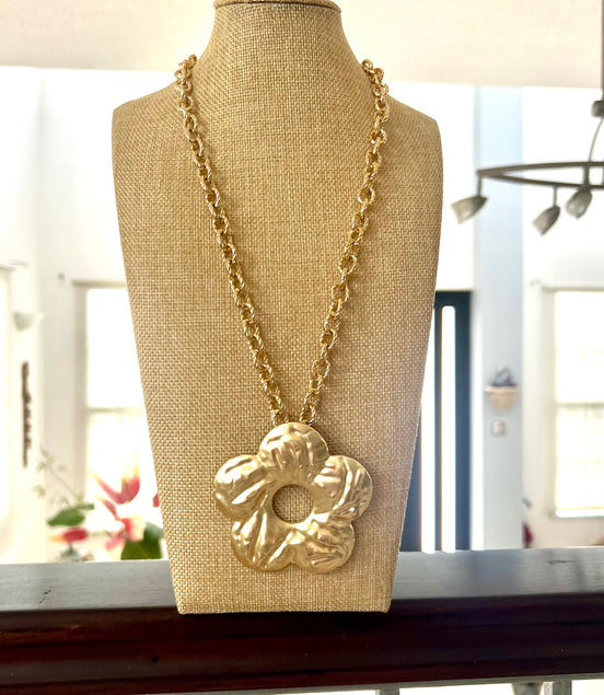 Mona Flower Necklace - Georgie Rosario Jewelry and more...