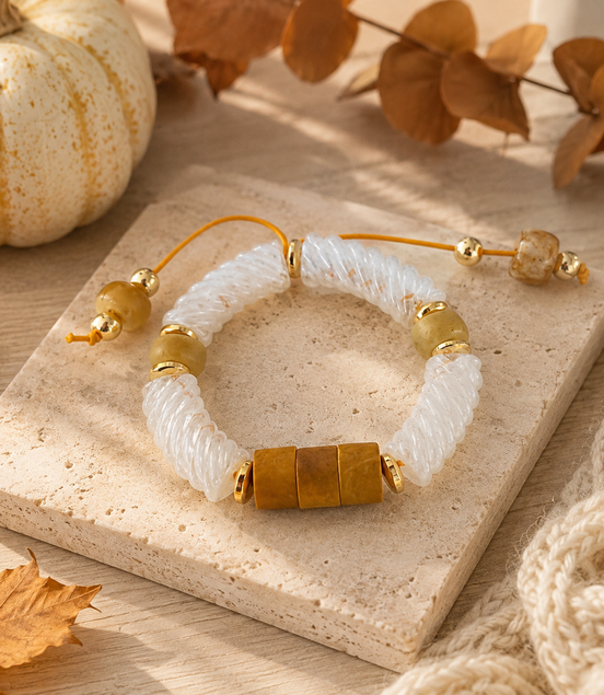 Mustard Bracelet - Georgie Rosario Jewelry and more...