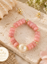 Light coral Island Bracelet