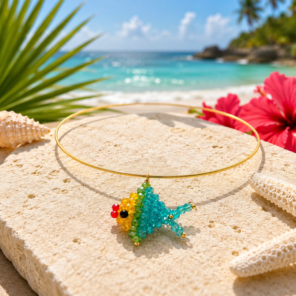 Summer little fish choker - Georgie Rosario Jewelry and more...