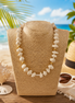White Convertible Choker