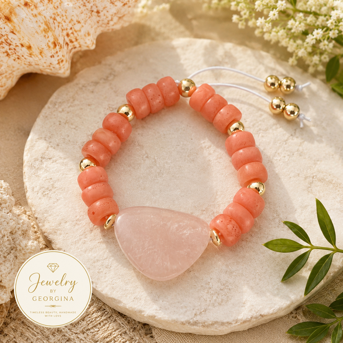 Light Orange Island Bracelet
