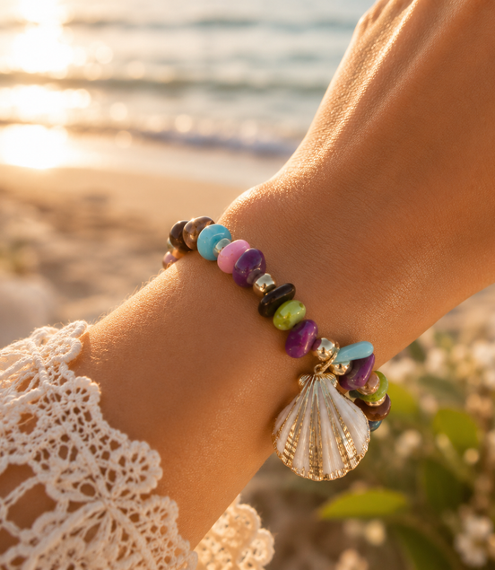 Pulsera tropical too - Georgie Rosario Jewelry and more...