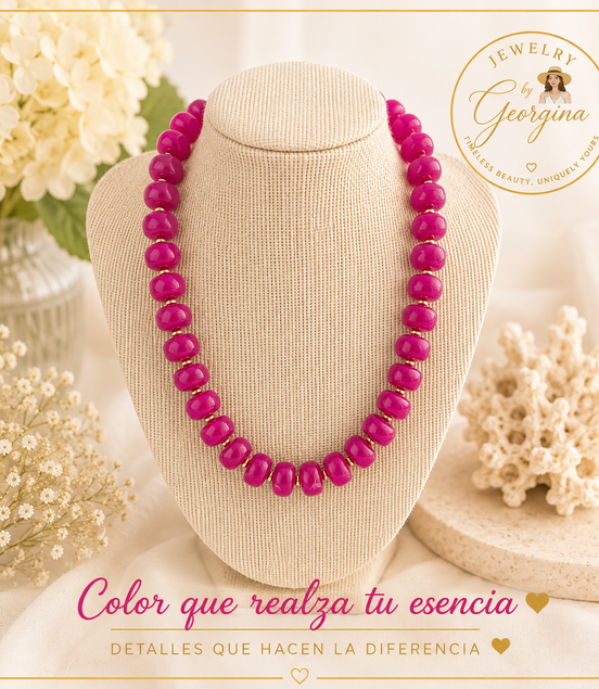 Fuschia Lucy - Georgie Rosario Jewelry and more...