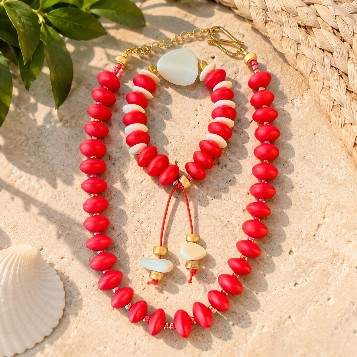 Red Fish Necklace