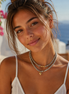 Silver chips chokers - Georgie Rosario Jewelry and more...