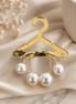 Pearlie leaves earrings - Georgie Rosario Jewelry and more...