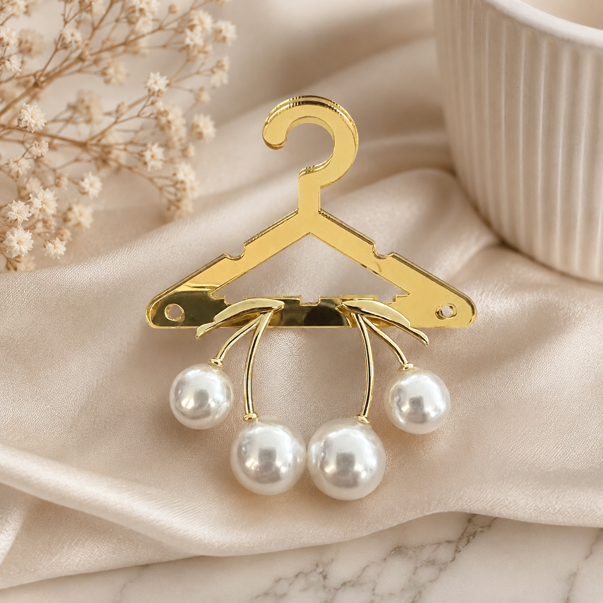 Pearlie leaves earrings - Georgie Rosario Jewelry and more...