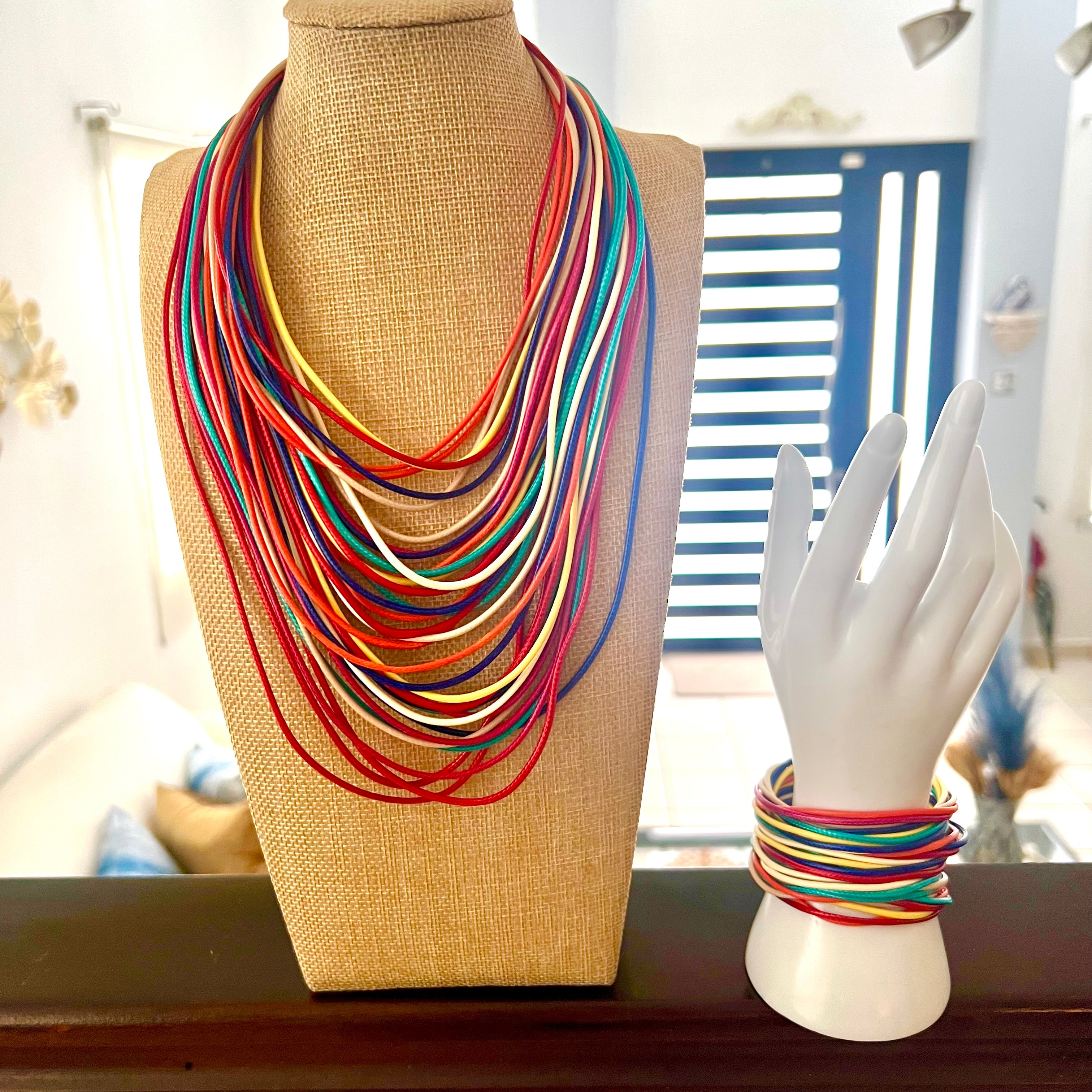 Multicolor Necklace set - Georgie Rosario Jewelry and more...