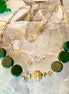 Zoe Green Choker Set