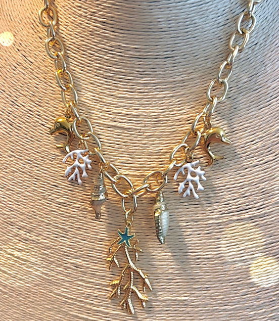 Sea Charms Necklace Set - Georgie Rosario Jewelry and more...