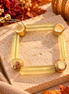 Light Beige & Gold Bracelet