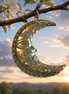 Our moon pendant - Georgie Rosario Jewelry and more...