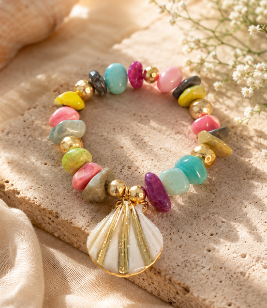 Pulsera tropical - Georgie Rosario Jewelry and more...