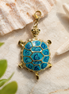 Ocean Escape Blue Turtle Pendant