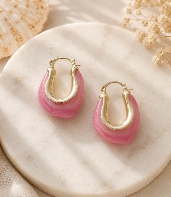Light lilac Earrings - Georgie Rosario Jewelry and more...