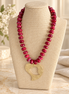 Crimsom Heart Statement Necklace - Georgie Rosario Jewelry and more...