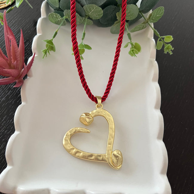 Gold and Red - Georgie Rosario Jewelry and more...