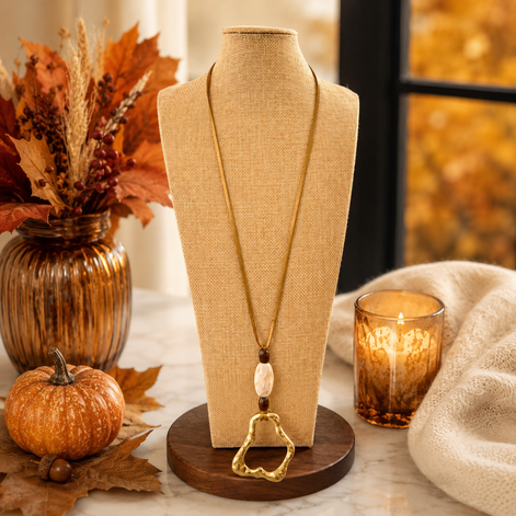Autumn Golden Harmony Necklace