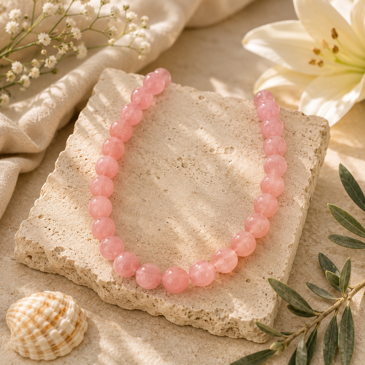 Pink Statement Necklace