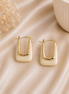 Beige Hoops Earrings - Georgie Rosario Jewelry and more...