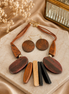 Resort Wood Elegant Necklace