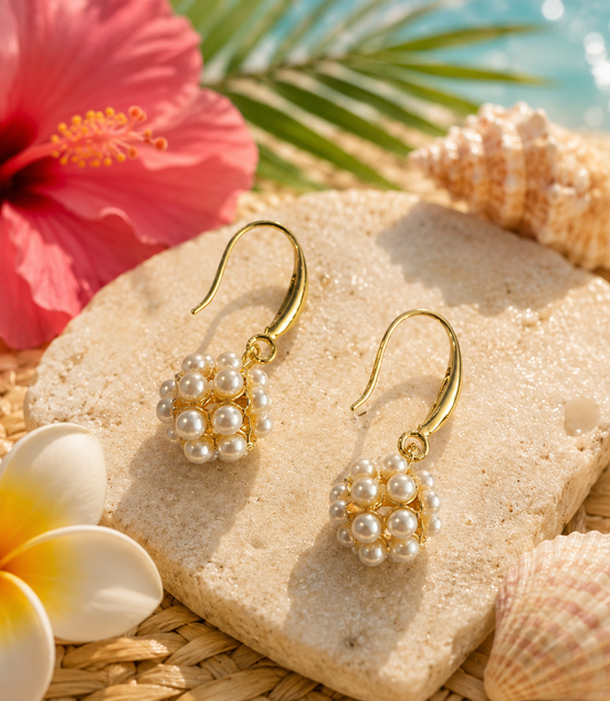 Pearl Blossom Earrings ✨ - Georgie Rosario Jewelry and more...