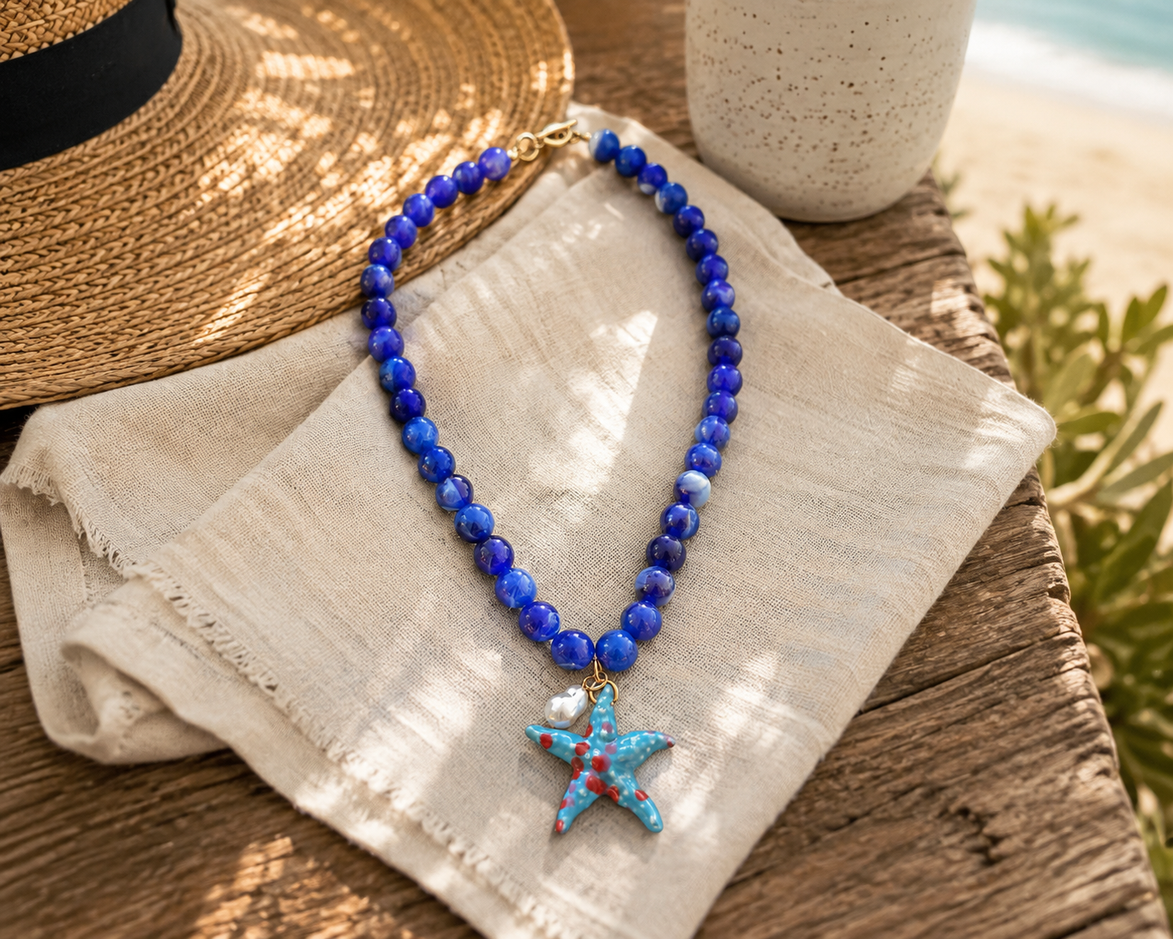Still Summer Necklace - Georgie Rosario Jewelry and more...