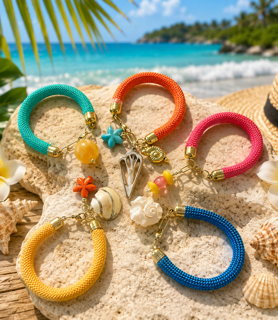 Beach Please Bracelets - Georgie Rosario Jewelry and more...