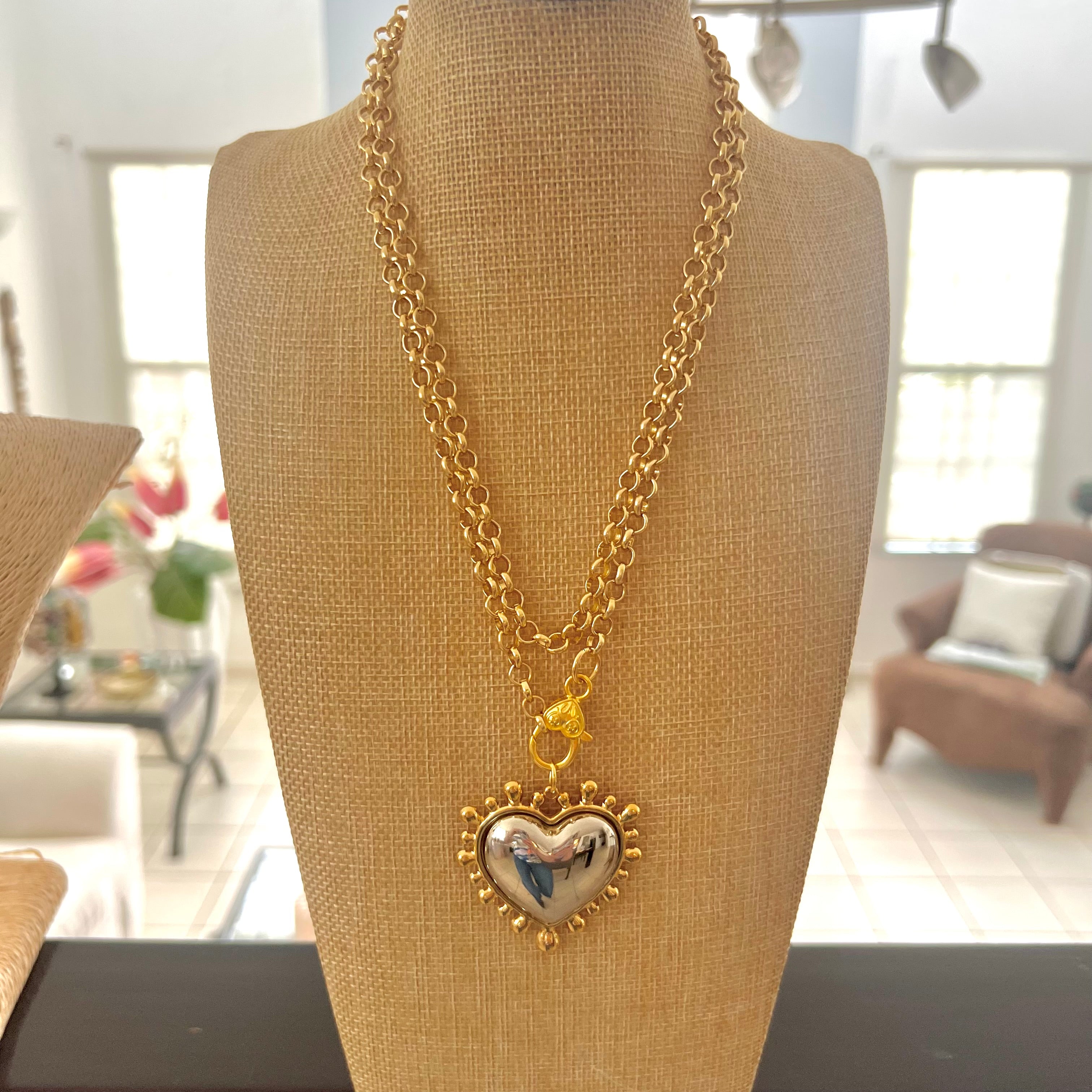 Silver Heart - Georgie Rosario Jewelry and more...