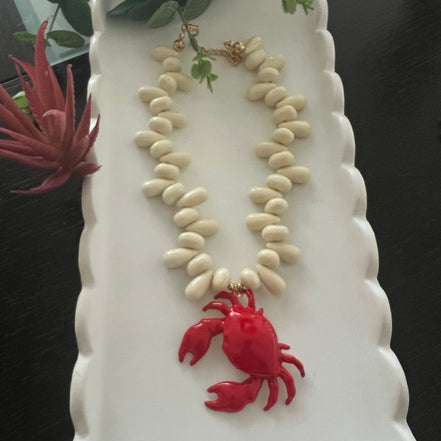 Beige and Red Summer - Georgie Rosario Jewelry and more...