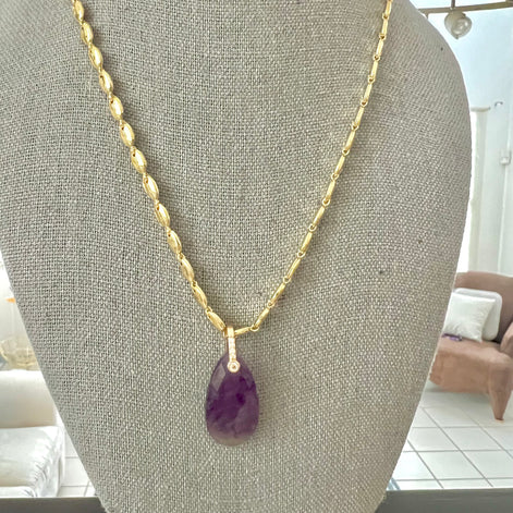 Audrey Drop Choker - Georgie Rosario Jewelry and more...