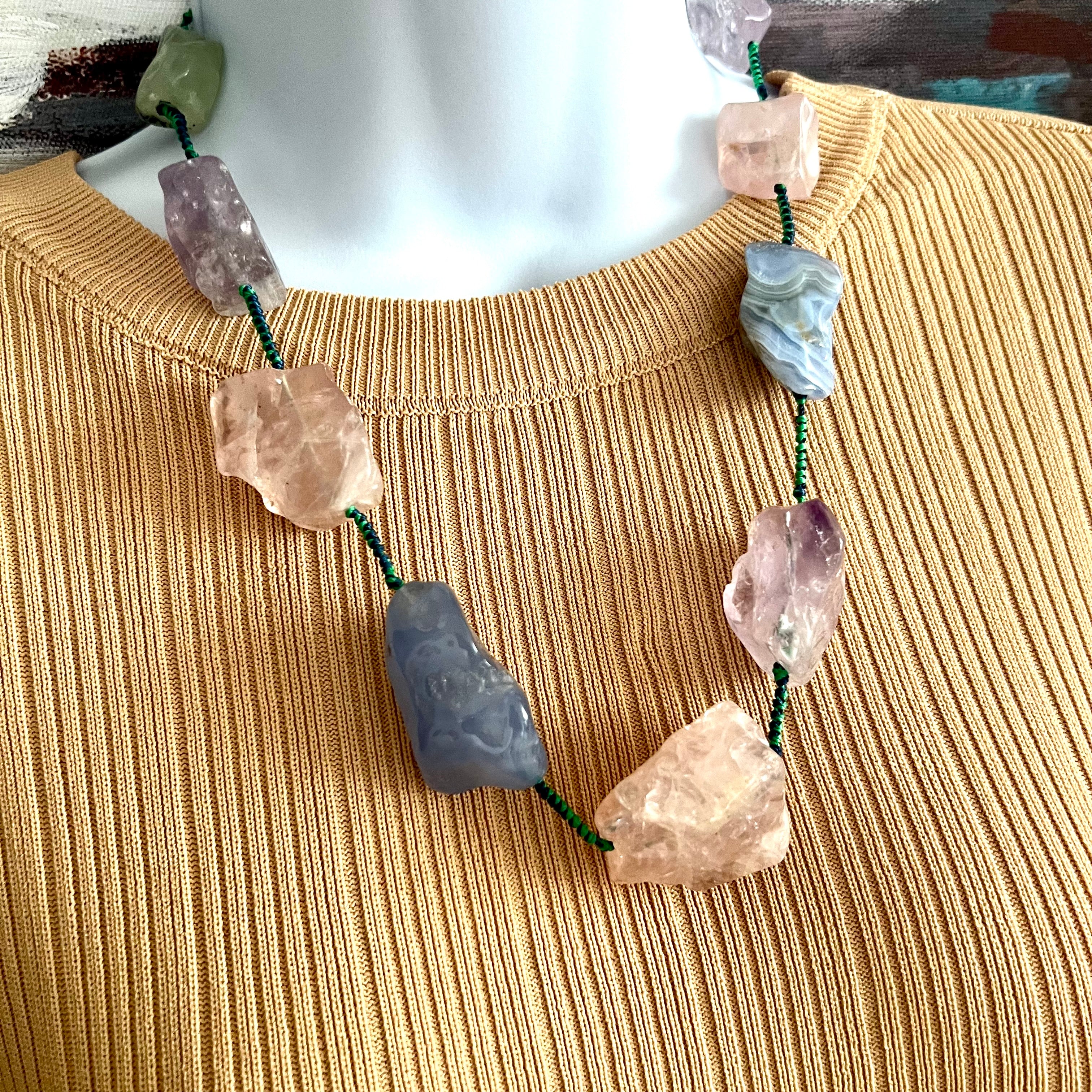 Sweet Pastels Choker - Georgie Rosario Jewelry and more...