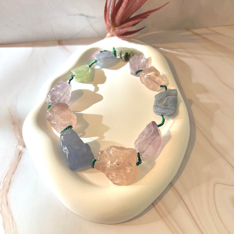 Sweet Pastels Choker - Georgie Rosario Jewelry and more...