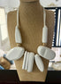 White Show Necklace - Georgie Rosario Jewelry and more...