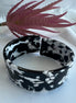 Camelia Black and White Bangle - Georgie Rosario Jewelry and more...